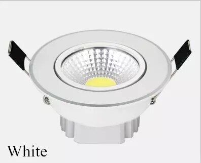 Dimmable Led Downlight Light Angle Adjustable COB Ceiling Spot Light 3w 5w 7w 9w 12w 15w Ceiling Recessed Lights AC85-265V
