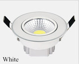 Dimmable Led Downlight Light Angle Adjustable COB Ceiling Spot Light 3w 5w 7w 9w 12w 15w Ceiling Recessed Lights AC85-265V