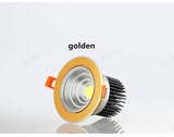 Dimmable Led Downlight Light COB Ceiling Spot Light 3w 5w 7w 9w 12w 15w 18W AC85-265V Ceiling Recessed Lights Lndoor Lighting