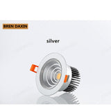 Dimmable Living room bedroom dining room spot light Led Downlight Light Ceiling Spot 3w 5w 7w 9w 12w 15w 18w AC85-230V Recessed