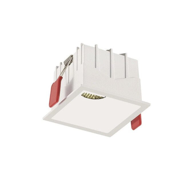 Dimmable NO Dazzing Anti Glare Ceiling Recessed LED Downlight 7W 10W 20W 24WSquare LED Ceiling Spot Light Pic Background