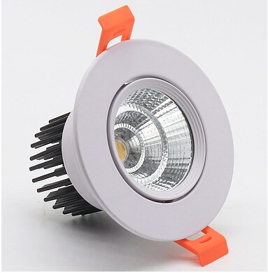 Dimmable Recessed LED Downlights 5W 7W 9W 12W 15W 18W COB LED Ceiling Spot Lights 110-240V LED Ceiling Lamps Indoor Lighting