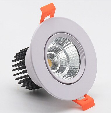 Dimmable Recessed LED Downlights 5W 7W 9W 12W 15W 20W 30W COB LED Ceiling Spot Lights 110-240V LED Ceiling Lamps Indoor Lighting