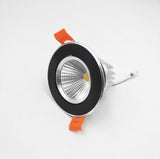Dimmable Recessed LED Downlights Angle Adjustable COB Ceiling Lamp Spot Lights 3W 5W 7w 9w 12w 15w18w Rotating AC85-240V