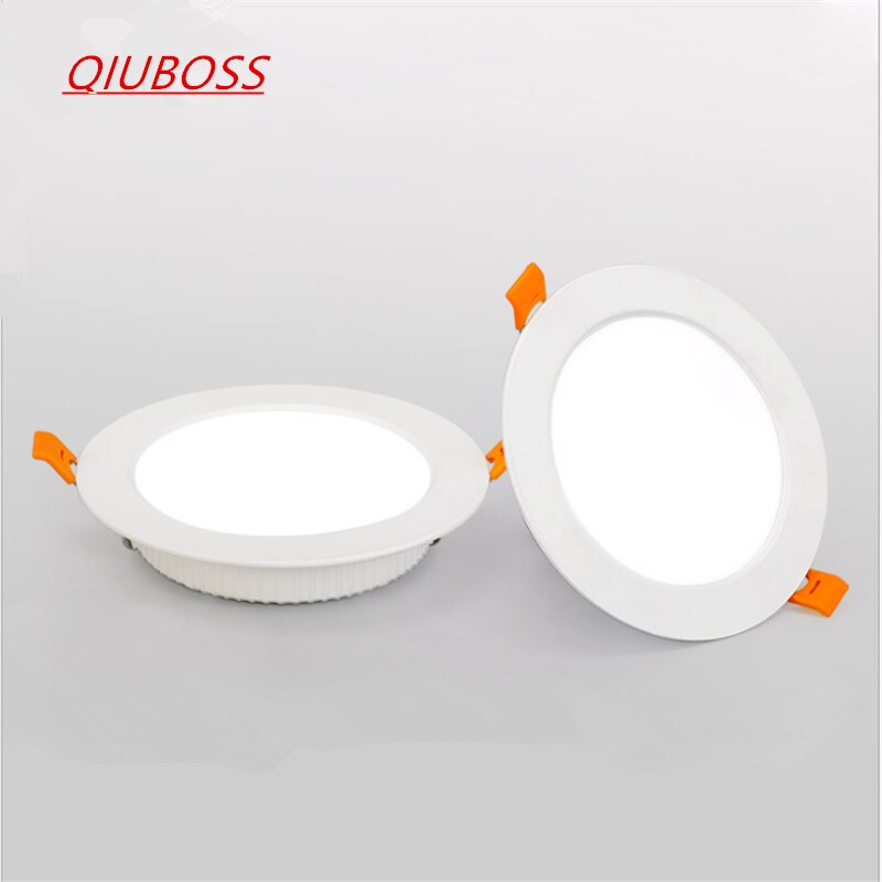 Dimmable Recessed LED Spot Lighting 220V 110V Bedroom Kitchen Indoor Downlight 5W 7W 9W 12W 15W 18W 20W 25W Panel Light