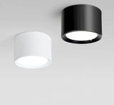 Dimmable no-hole surface mounted 12W 15W LED downlight 110V 220V ceiling light 5W 7W 9W cob led spotlight ceiling light