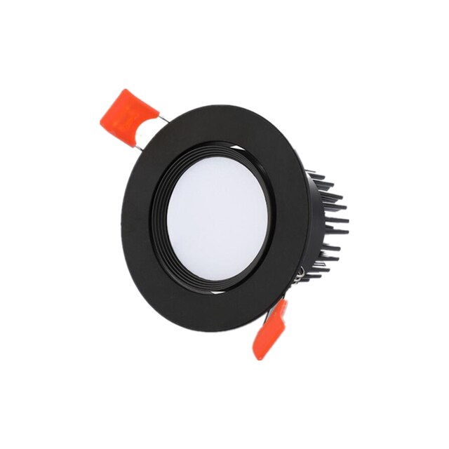 Dimming AC110-220V Recessed Downlight 4 Kinds Of Round 5w 7w 9w 9w 12w 15w 18w COB LED Ceiling Light Spotlight LED Light Househo