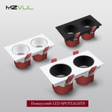 LED COB Downlight 7w 12w 24w 30w LED Recessed Lamp AC85V-265V Ceiling Spot Light with LED Driver White/Warm White