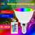 E27/E14/GU10/MR16 LED Lamp Cup Spotlight Remote Control Colorful RGB Lamp Bulb Smart Color Background Decorative Downlight New