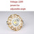European Gold Garland Laciness White Led Downlights For Ceilings Kitchen Living Room Loft 5W 7W 7.5Cm Hole Indoor Recessed Lamp