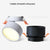 Free Shipping LED Recessed Downlights 10W/15W/20W Embedded LED Ceiling Lamp Foldable 360 Degree Rotatable Light Spray Background