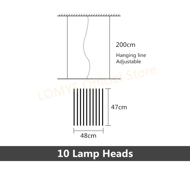 Modern LED Chandelier Light