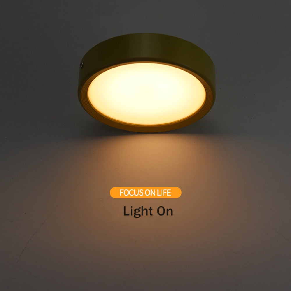 LED Downlight Modern Colorful Ceiling Lamp Surface Mounted Spot Led 3W 5W 7W 9W Ultra Thin Bedroom Living Room Lighting 220V