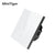 EU Standard Touch Switch 1 Gang 1 Way wall Light Touch Screen Switch Crystal Glass Panel With LED