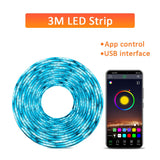 Suntech Led Strip, Backlight For TV,SMD 5050 USB Powered LED Strip Light, Bluetooth With App Control TV Led Backlight Decoration
