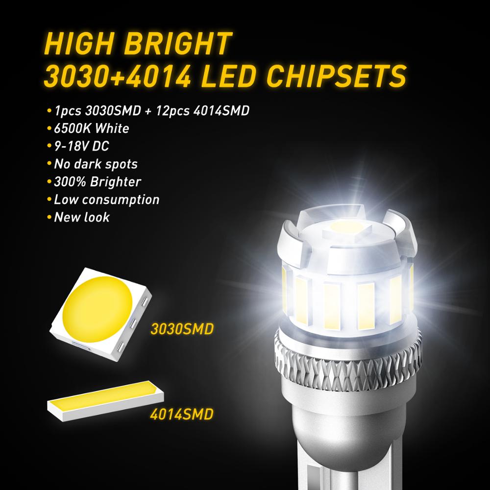 Position Light Bulbs LED T10 LED Bulbs 4014 3020 SMD For Car Parking Position Lights Interi ...