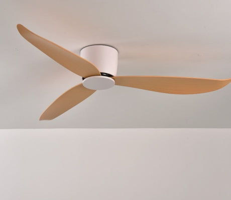 Modern Black White Low Floor DC Motor 30W Ceiling Fans With Remote Control Simple Ceiling Fan Without Light Home Fan 220V