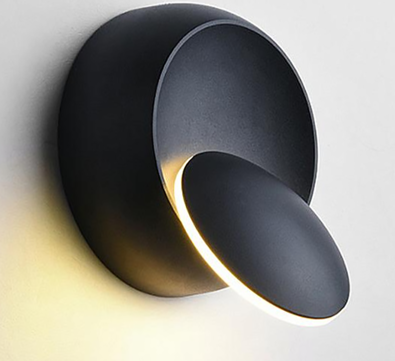 Creative 6W Led Wall Light 360 Degree Rotatable Bedroom Bedside Lamp for Home Living Room Loft Sconce Modern Indoor Decoration