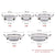 KARWEN LED Downlight AC 220V 230V 240V Silver Body Ceiling light 5W 9W 12W 15W 18W Led spotlight for living room