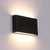 LED Outdoor Wall Lamp Aluminum Balcony Surface Mounted Cube Garden Porch Light Indoor &amp; Exterio IP65 Waterproof Modern Bulbs