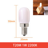 Ganriland Edison Led Candle Light Bulb E12 E14 Effect Dimmable Bulb C7 0.5W T22G 1W Home For Decor Lighting Ampoule Candle Bulb