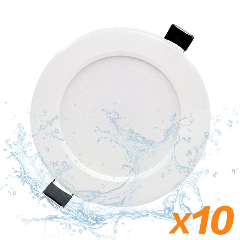 Waterproof Dimmable LED Downlight 5W 7W 9W 12W 15W 18W Recessed Spot Light Ceiling Lamp Home Indoor Lighting AC 220V 230V