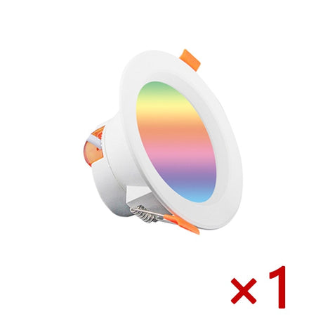 LED Downlight Wi-Fi TUYA Smart Life Dimming Spot Bluetooth lamp 7W 9W 15W RGB Change Warm Cool light Work with Alexa Google Home