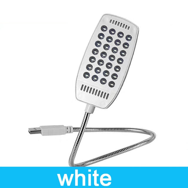 28 LEDs Super Bright Book Light DC5V USB Reading Night Lights Flexible Table Lamp  For Power Bank Laptop Notebook PC Computer