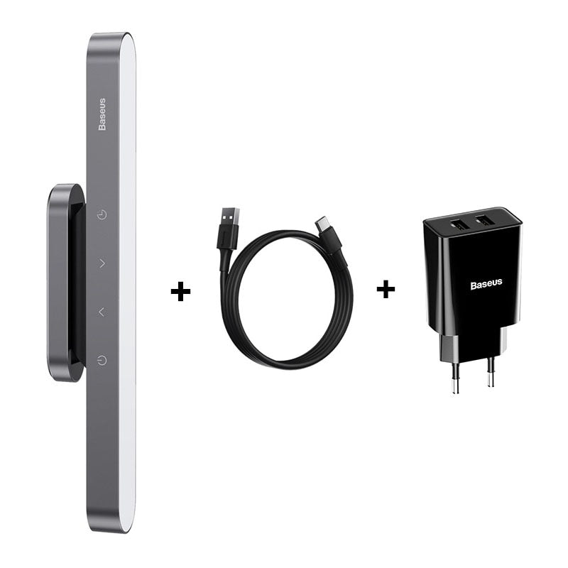 Hanging Magnetic LED Table Lamp, Dimming Desk Lamp Rechargeable Cabinet Light For Bedroom Kitchen