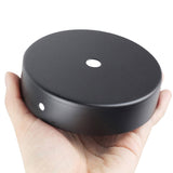 Ceiling Plate Round Black Silver Bronze 8/10/12/15cm Vintage Disc Light Accessories Tray For Pendant Lamp&amp;Wall Light Lamp Base
