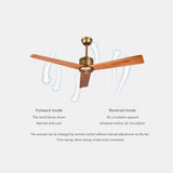 SOVE Modern Decorative Wooden Ceiling Fans Without Light Home Fan Ceiling Fan Wood Ceiling Fans Without Light Ventilador De Teto