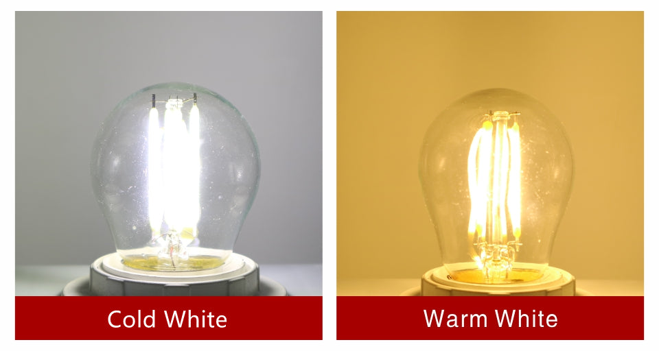  E27 E14 Retro Edison LED Filament Bulb Lamp AC220V Light Bulb C35 G45 A60 ST64 G80 G95 G125 Glass Bulb Vintage Candle Light