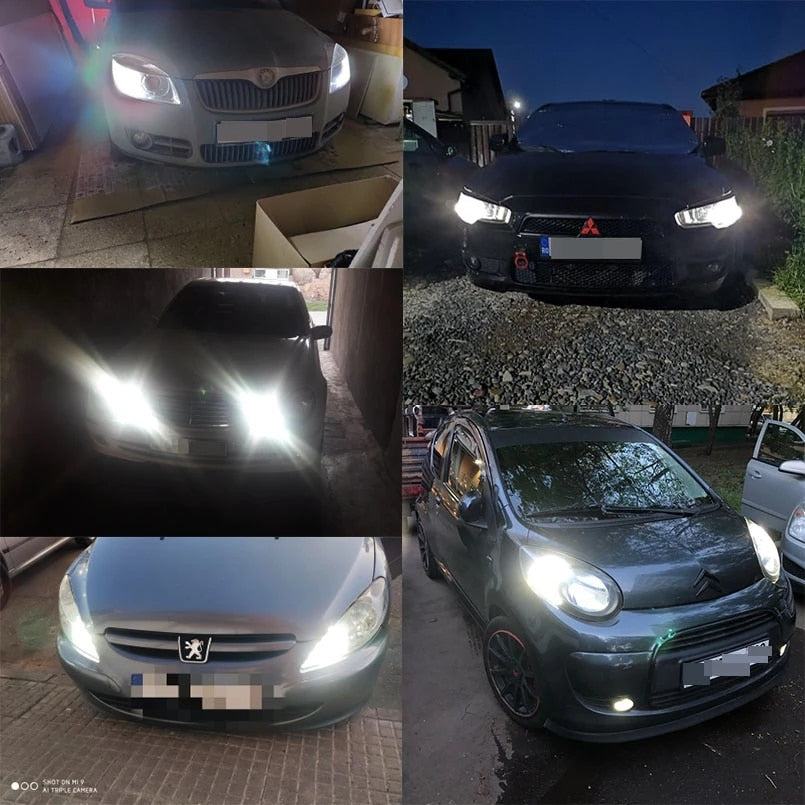 2pcs T10 W5W led Canbus Bulbs 168 194 no error led Parking lights Interior Dome Lights 24SMD 3014 White 12V for Audi BMW Benz