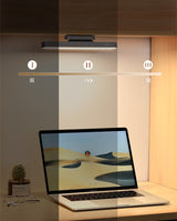 Hanging Magnetic LED Table Lamp, Dimming Desk Lamp Rechargeable Cabinet Light For Bedroom Kitchen