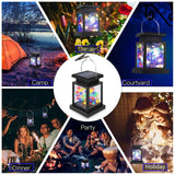 Solar LED Lights Outdoors Floor Lanterns Powered Candle IP65 Terraza Indoor Hanging Balcony Lamp Decorations Lighting For Garden