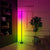 80cm LED Floor Corner Standing Lamp RGB Light With Remote Control For Bedroom Living Room Club Home Atmosphere Night Light
