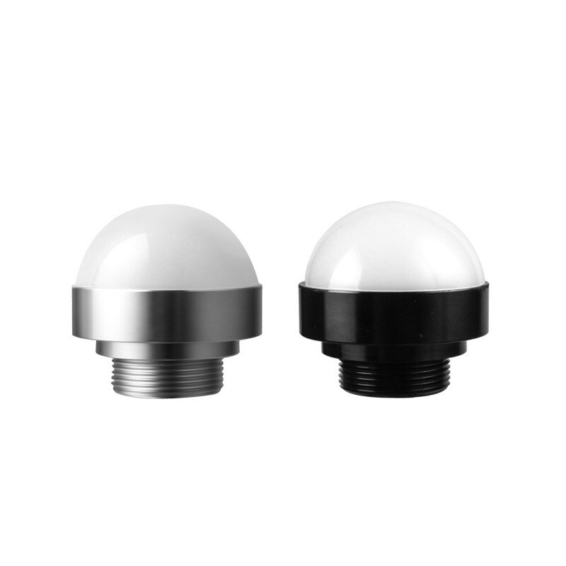 LED MINI Warning Light 3W 24V Waterproof Dustproof Industrial Machines Tricolor Hemispherial Metal Alarm Indicator Fault Lamp
