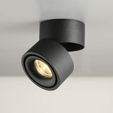 Dimmable COB LED Downlights Surface Mounted LED Ceiling Lamps 7W/10W/15W/18W Foldable And 360° Rotatable Background  Spot lights