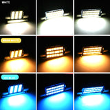 1X Festoon Car LED Interior Reading Light 4000K Warm White 6000K C5W C10W 31mm 36mm 39mm 41mm Auto Room Ceiling Dome Lamp 12V
