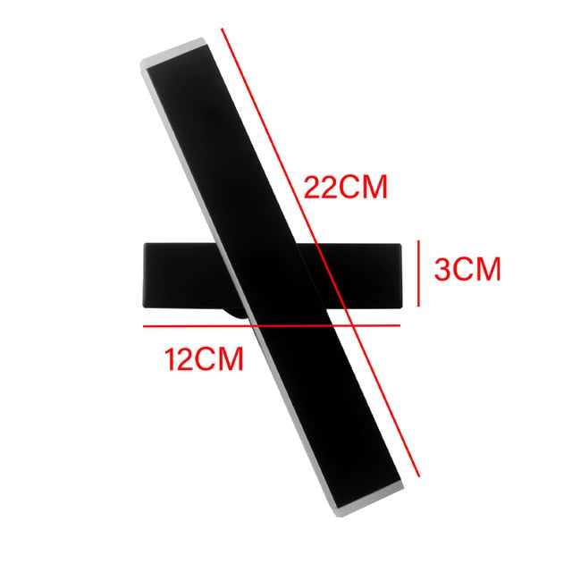 Nordic simple Wooden LED Wall Lamp Modern Adjustable Lighting bar restaurant Living room Porch Wall Lamps Corridor decor