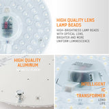 2022 LED Panel Circle Ring Light SMD2835 12W 18W 24W 36W LED Round /Square Ceiling decoration Ceiling Lamp AC 220V downlight