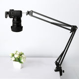 Camera Phone tripod Table Stand Set Overhead Shot Photography Adjustable Arm stand For Phone Camera Ring Light Lamp