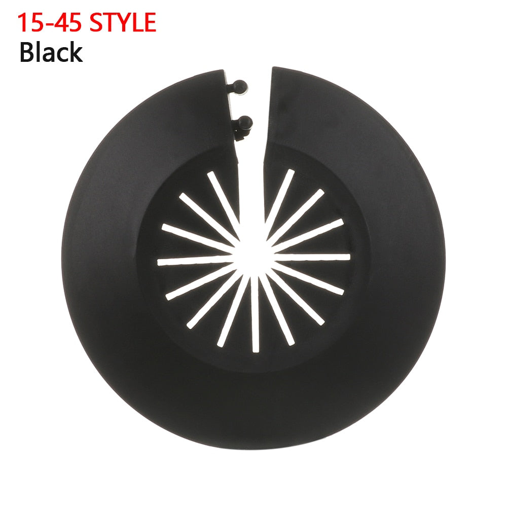 Light Pipe Decorative Cover Angle Valve Pipe For Wall Ducts Home Hollow Occlusion Decoration Radiator Pipe Faucet Accessory