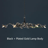 Living Room Postmodern Luxury LED Chandelier Lighting Novelty Dining Room Island Metal Bedroom Villa Lobby Home Art Hanging Lamp