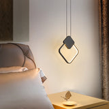 Novelty Nordic Led Pendant Lights For Living Room Bedroom Bedside Bar Wall Decor Lighting Geometry Hanging Lamps Kitchen Fixture