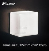 Willlustr Cubi Wall sconce Lamp Ufficio Stile design Modern light hotel restaurant bar doorway porch novelty vanity lighting