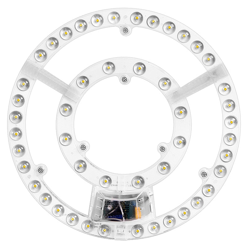 Led Panel Board Round Led Module Ceiling Lights Dimmable Panel 220V replacement Led For circle Lamp Ceiling Fan light magnet fix