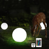 Outdoor LED Garden Ball Lights Remote Control Floor Street Lawn Lamp Swimming Pool Wedding Party Holiday Home Decoration