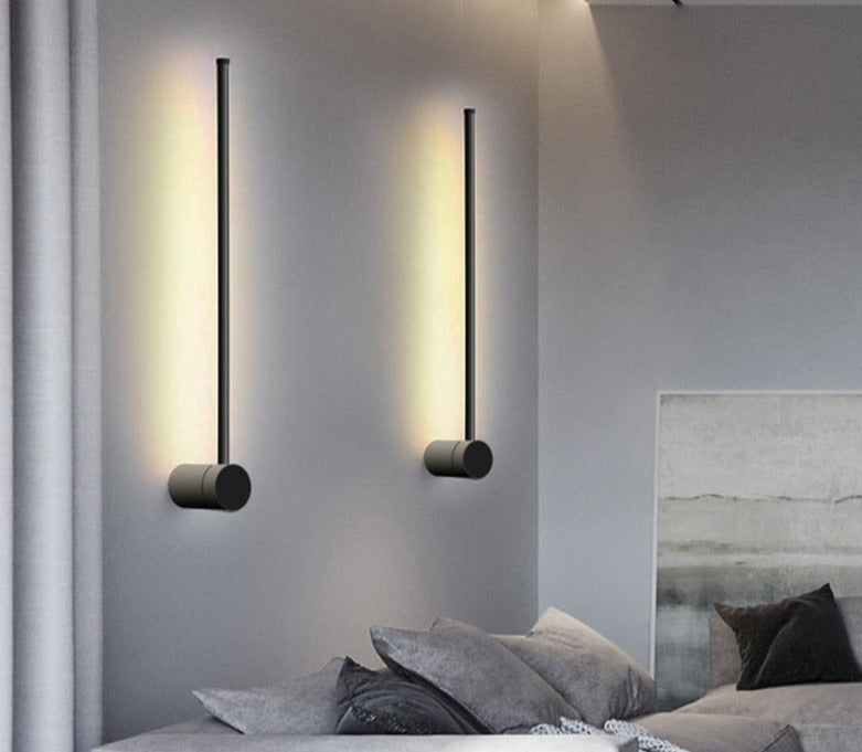 LED Long Wall Lamp 350°Rotation Modern Wall Light For Home Bedroom Stairs Living Room Sofa Background Lighting Decoration Lamp