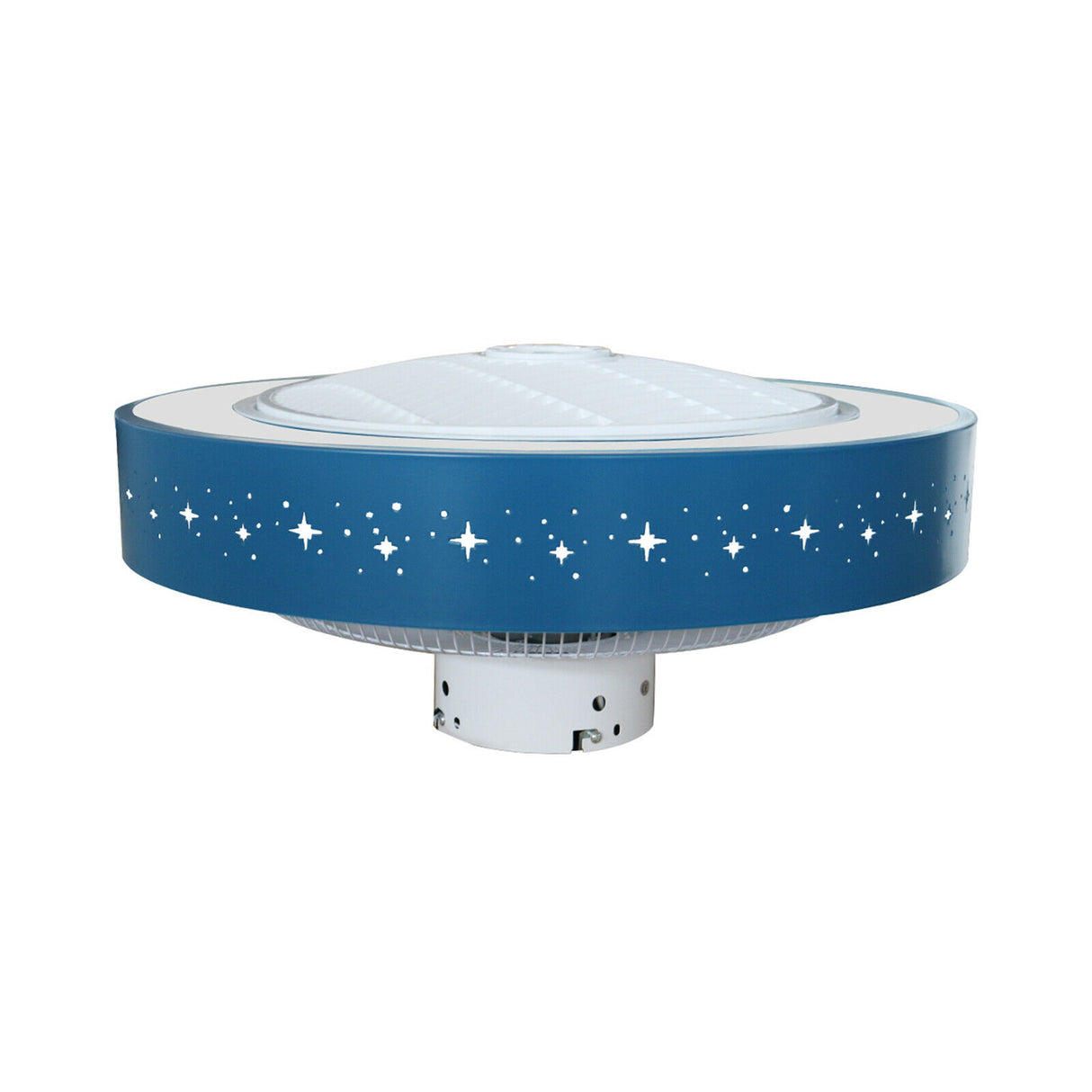 Star Ceiling Fan Light Dimmable LED Chandelier Lamp 3 Speeds +Remote Control For Children’s Room